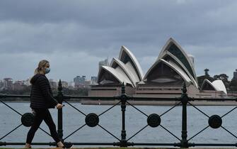 Covid, strade deserte a Sydney per il lockdown