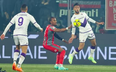 Fiorentina's Nicolás González in action during the Italian Cup soccer match US Cremonese vs ACF Fiorentina at Giovanni Zini stadium in Cremona, Italy, 5 April 2023.
ANSA/SIMONE VENEZIA
