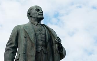 Statue of Vladimir Lenin at Yalta, Crimea, Ukraine.