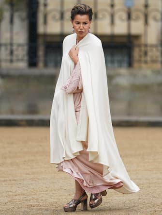 Princess Lalla Meryem of Morocco arriving at Westminster Abbey, London, ahead of the coronation of King Charles III and Queen Camilla on Saturday. Picture date: Saturday May 6, 2023.