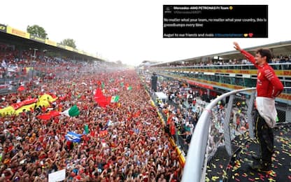 Mercedes: "Tifosi Ferrari a Monza da brividi"