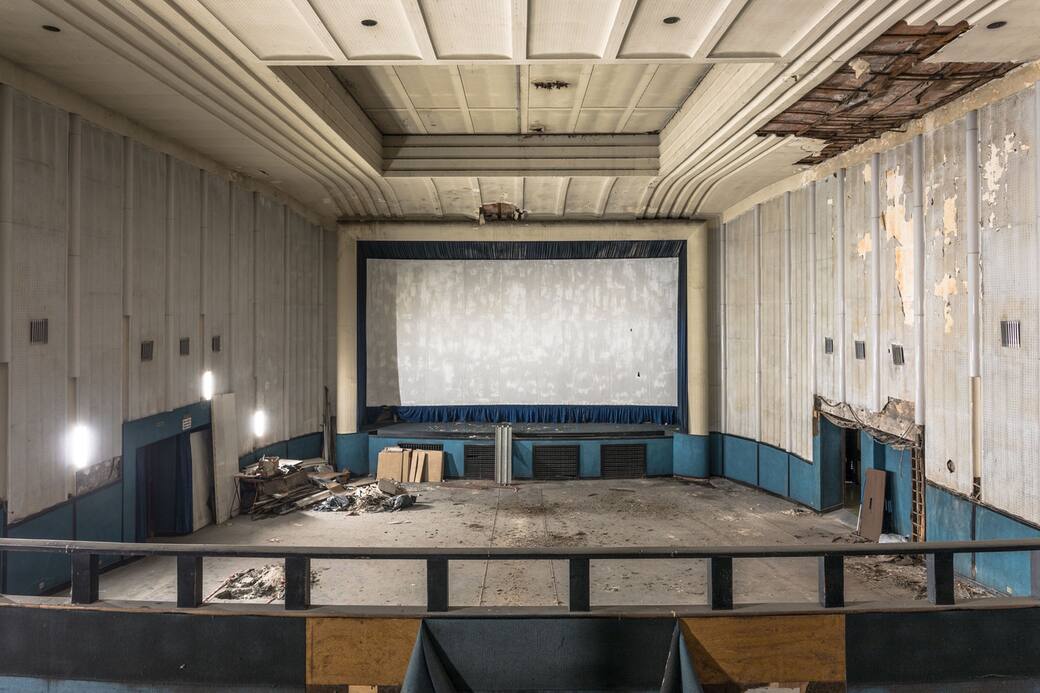 Vicenza, ex Cinema Corso - interno. Credit Marco Zorzanello