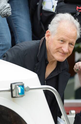 VENICE, ITALY - AUGUST 30: Micheal Mann arrives at the Hotel Excelsior pier for the 80th Venice International Film Festival 2023 on August 30, 2023 in Venice, Italy. (Photo by Pascal Le Segretain/Getty Images)