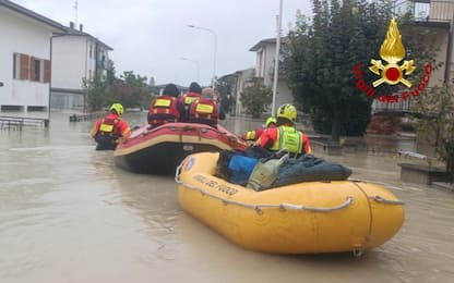 Maltempo E-Romagna, 2 dispersi a Bagnacavallo e mille evacuati. LIVE