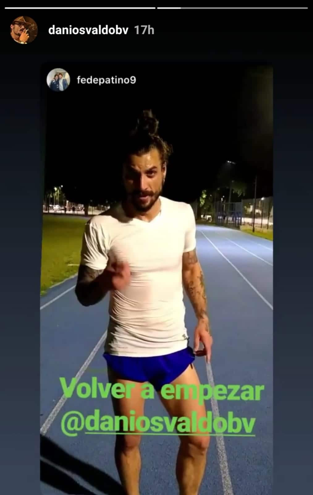 Osvaldo si sta allenando per tornare a giocare