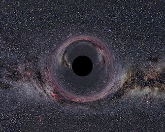 Photograph of a black hole in the milky way. Dated 2014. (Photo by Universal History Archive/Universal Images Group via Getty Images)