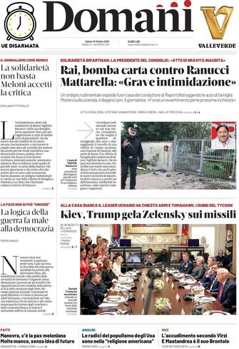 rassegna stampa 18 ottobre