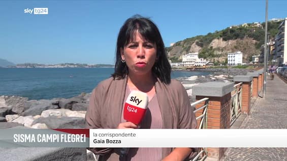 Campi Flegrei, scossa di terremoto di magnitudo 4.0 Campi Flegrei, scossa di terremoto di magnitudo 4.0