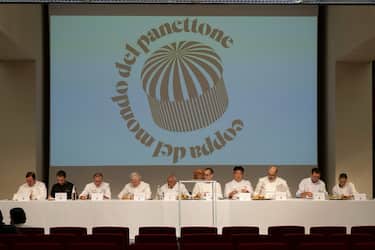 La giuria internazionale del "Panettone al cioccolato"