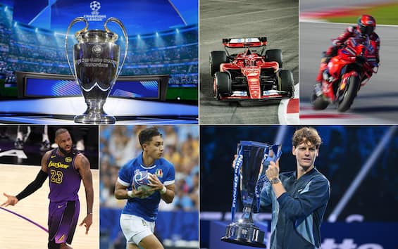 Sport 2025: Calendario degli Eventi Top - F1, MotoGP, Champions e Tennis