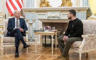 Biden e Zelensky