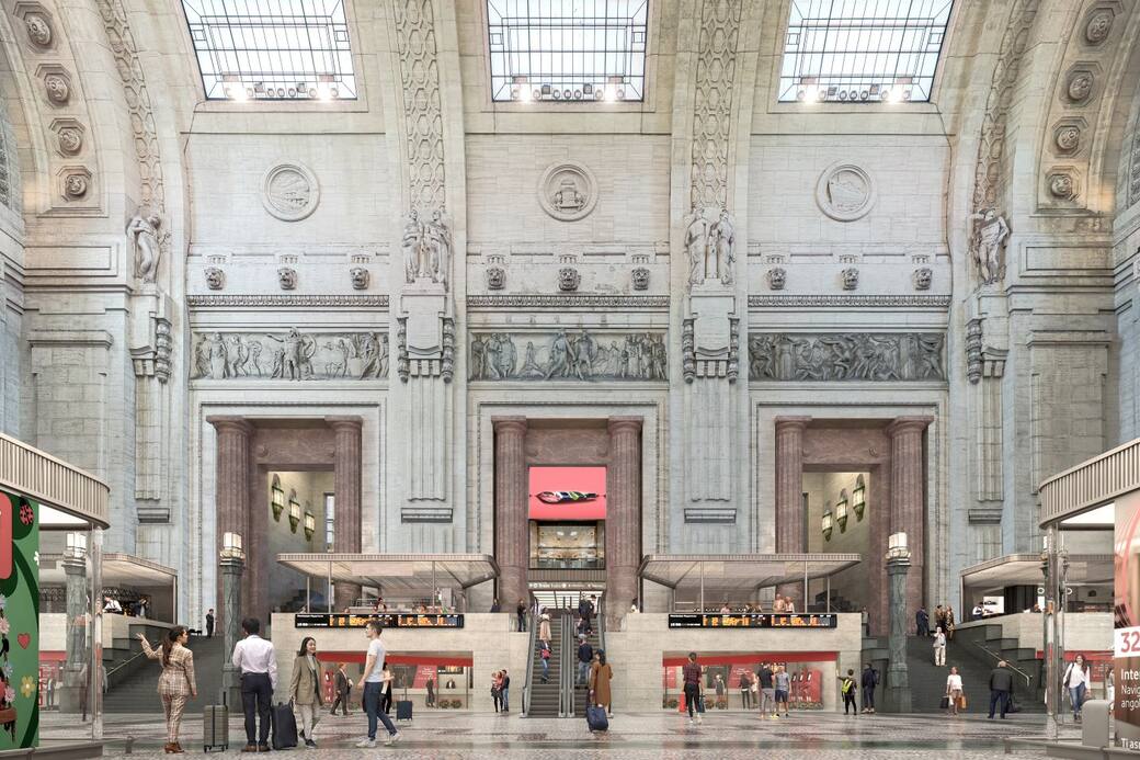 Milano Centrale, Atrio. Viz by Park