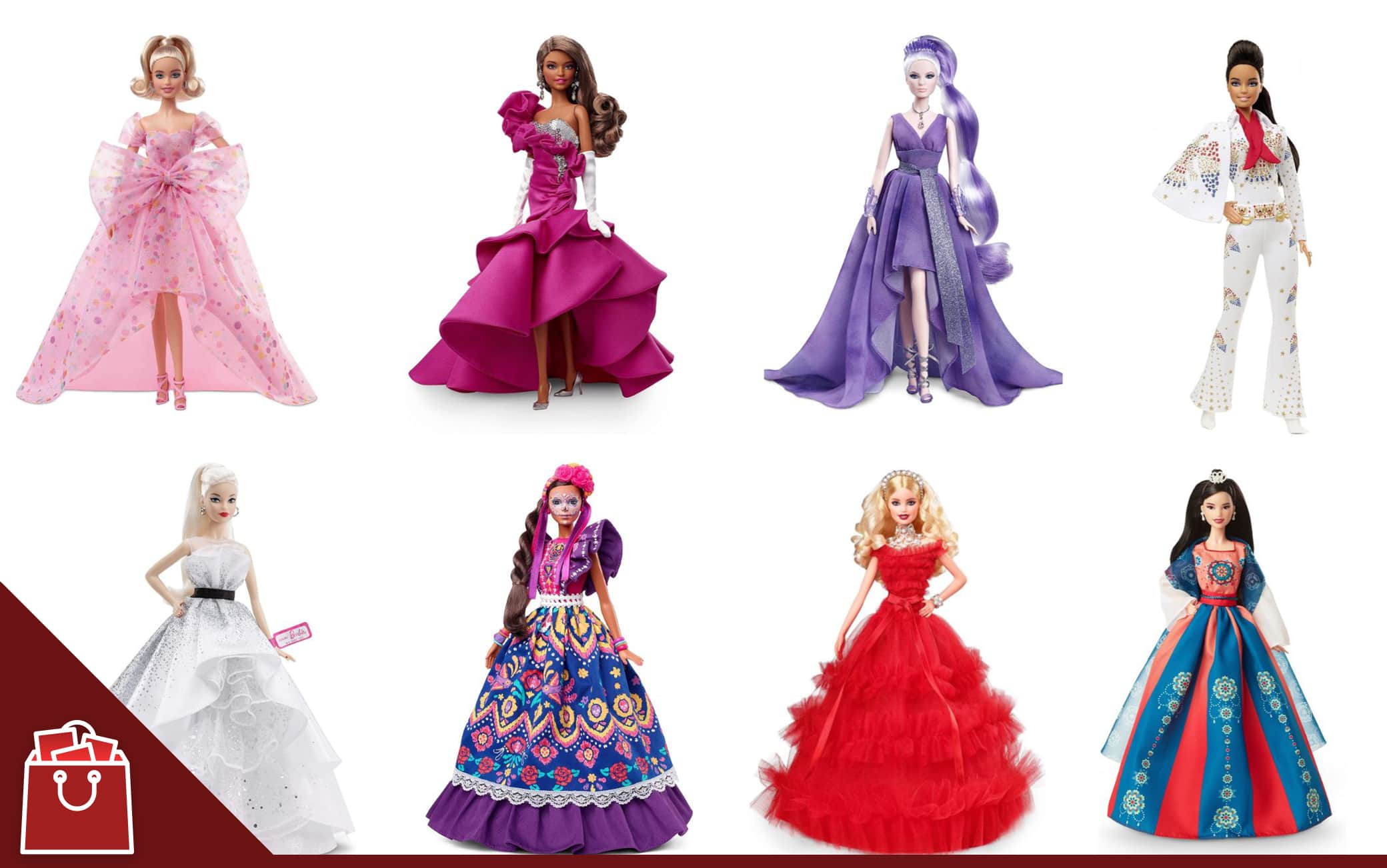 Barbie Magia delle Feste 2023, Bambola da Collezione con certificato