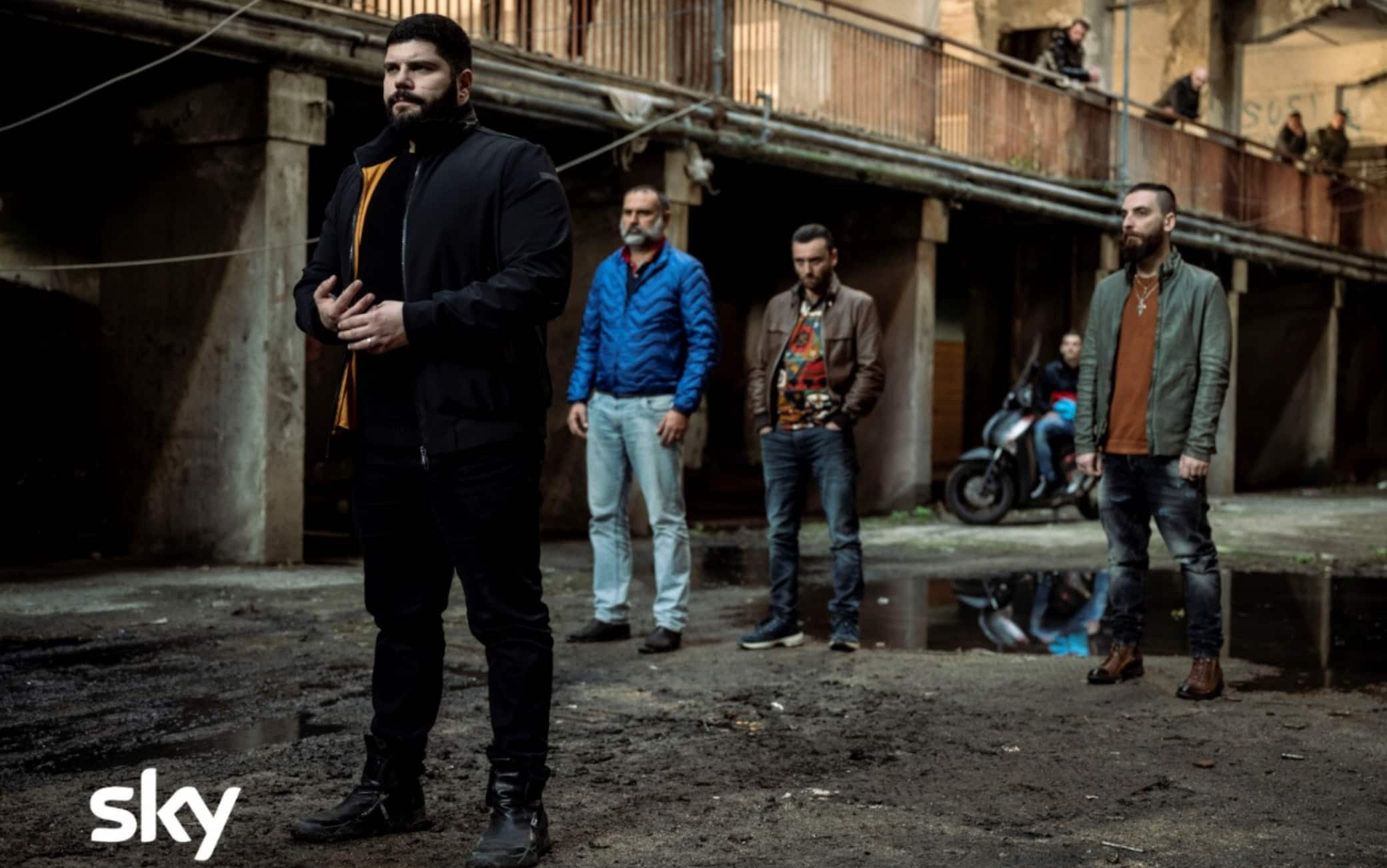 Le immagini dal set di Gomorra