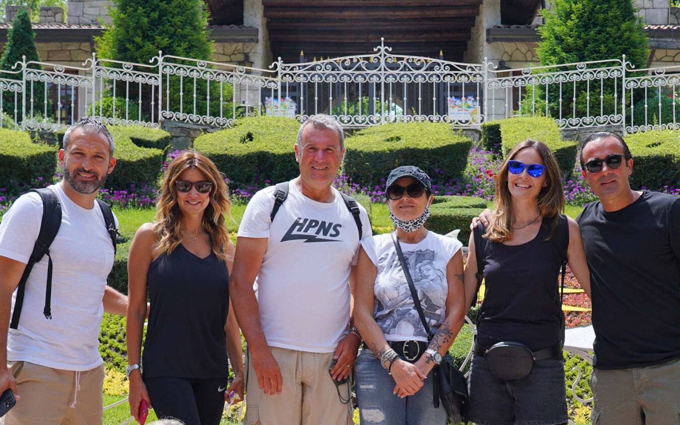 Zambrotta, Barone e Camporese a Gardaland