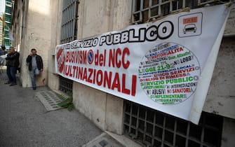 Manifestazione dei taxisti