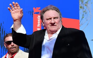 French actor Gerard Depardieu arrives for the screening of 'Novecento' at the 74th Venice Film Festival in Venice, Italy, 05 September 2017. The festival runs from 30 August to 09 September.     ANSA/ETTORE FERRARI








