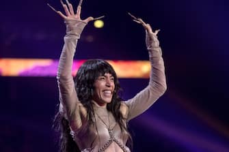 Eurovision Song Contest - Swedens winner - Loreen
2023-03-11. Friends Arena, Solna, Stockholm, Sverige. Final - Melodifestivalen 2023. Bild: Tattoo – Loreen. Foto: Magnus Liljegren / Stella Pictures