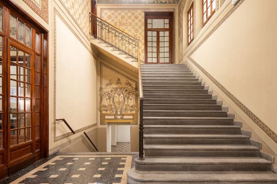 Politecnica Building for Humans - Interni di Palazzo Mercalli a Milano. Foto © Andrea Bosio