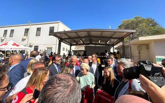 meloni von der leyen lampedusa