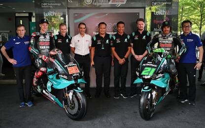 Petronas, c'è la moto di Quartararo e Morbidelli