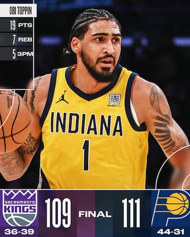INDIANA PACERS-SACRAMENTO KINGS 111-109