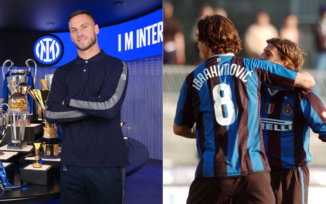 Arnautovic e Ibrahimovic all'Inter nel 2009