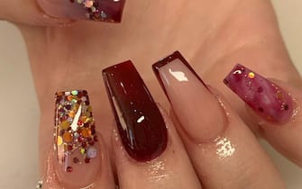 manicure autunnale
