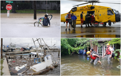 Continua l'emergenza Harvey in Texas