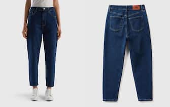 Jeans cropped mom fit