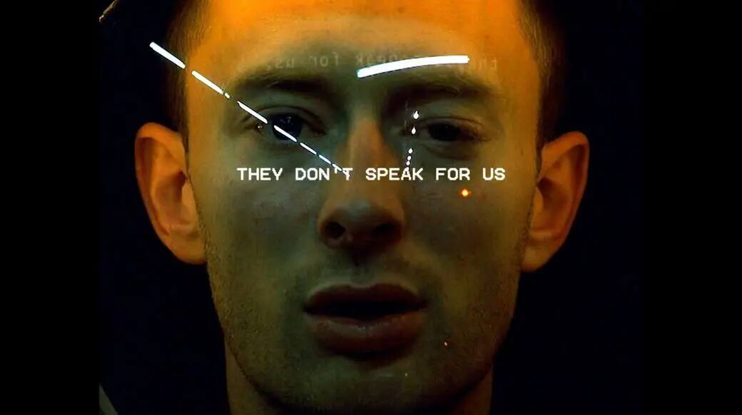 Thom Yorke dei Radiohead