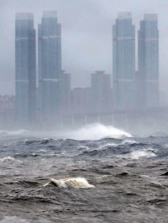 SOUTH KOREA WEATHER TYPHOON HAISHEN