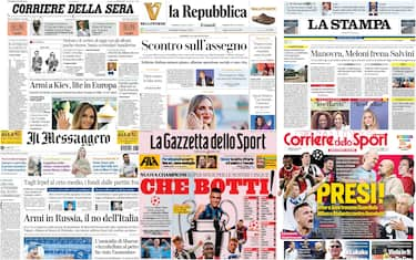 Le prime pagine dei quotidiani di oggi 30 agosto: la rassegna stampa