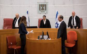 ISRAEL NETANYAHU SUPREME COURT PROTEST