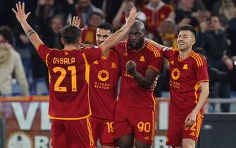 Football Europa League match - Roma vs Brighton & Hove Albion