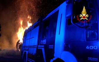 Incendi Petralia Soprana Sicilia