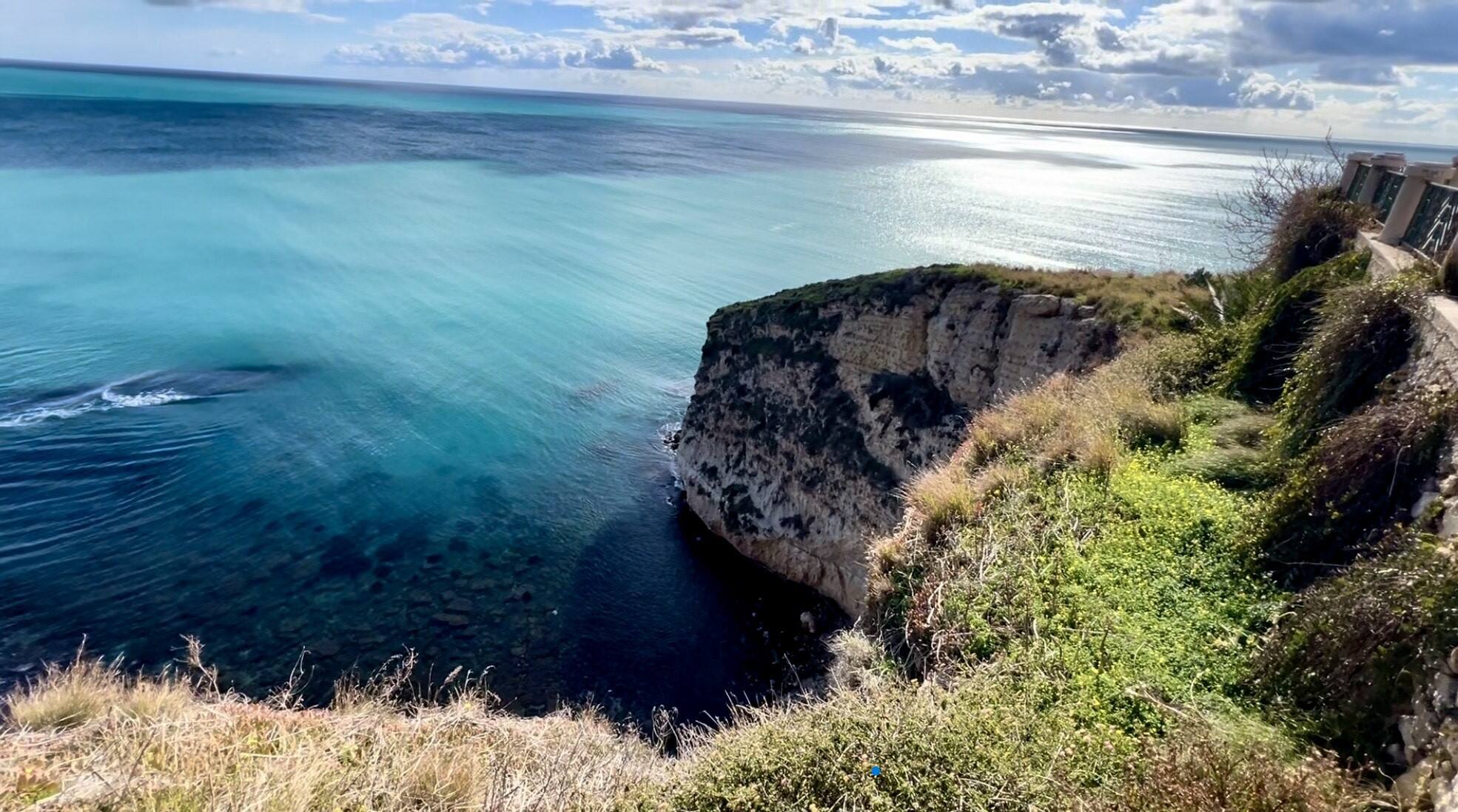 Sciacca, a strapiombo sul mare
