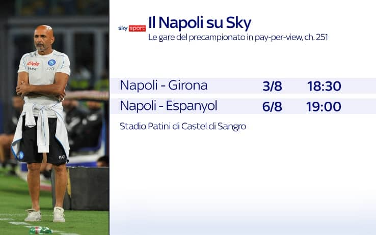 Il Napoli su Sky