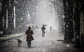 Nevicata in citta ' (Torino - 2015-02-05, Giulio Lapone) p.s. la foto e' utilizzabile nel rispetto del contesto in cui e' stata scattata, e senza intento diffamatorio del decoro delle persone rappresentate