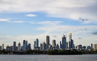 Motorsports: FIA Formula One World Championship 2019, Grand Prix of Australia, 
City skyline of Melbourne