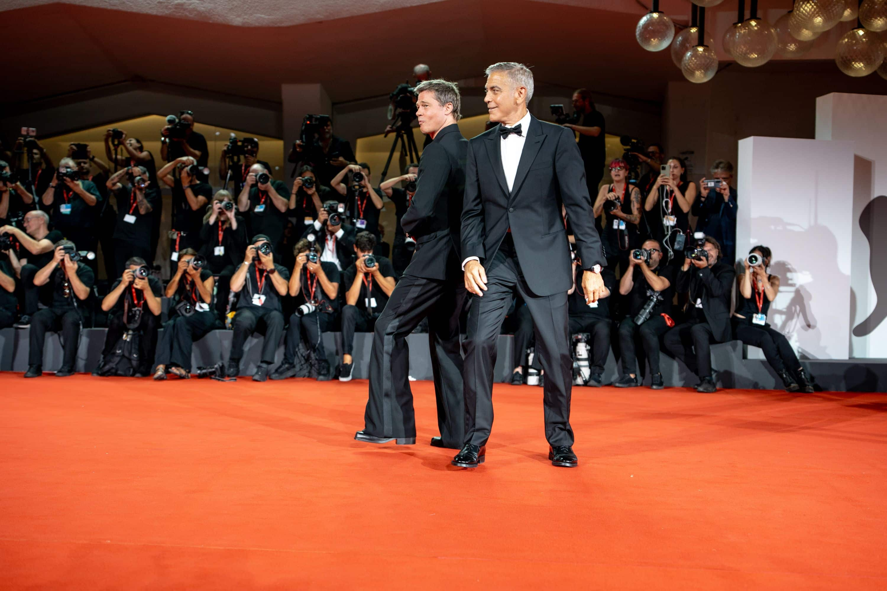 George Clooney e Brad Pitt