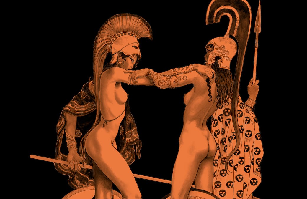 Un dettaglio della copertina dell’Odissea di Milo Manara