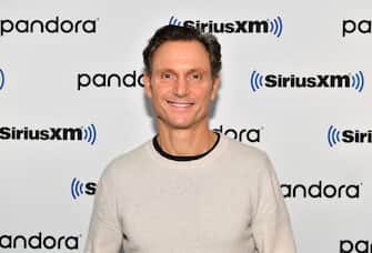 NEW YORK, NEW YORK - JANUARY 10: (EXCLUSIVE COVERAGE) Actor Tony Goldwyn visits "In Depth with Larry Flick" at SiriusXM Studios on January 10, 2020 in New York City. (Photo by Slaven Vlasic/Getty Images)
