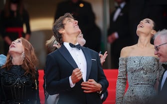 Tom Cruise sul red carpet a Cannes