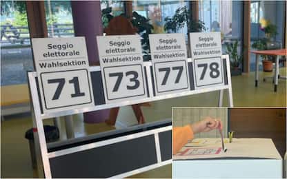 Il voto a Bolzano