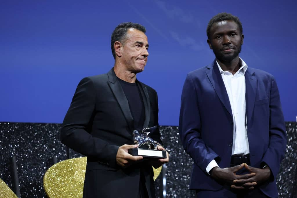 Matteo Garrone e Mamadou Kovassi.