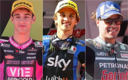 Arbolino, Marini, Morbidelli: tre italiani in pole