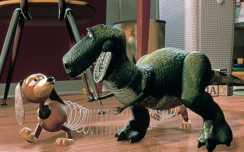 Una scena di Toy Story