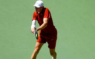 Mandatory Credit: Photo by Javier Garcia/Shutterstock (15451865ay)
Jannik Sinner in first round action
2025 US Open, Day Three, USTA Billie Jean King National Tennis Center, New York, USA - 26 Aug 2025