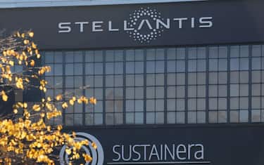 The SUSTAINera Circular Economy Hub at Stellantis NV's Mirafiori complex in Turin, Italy, on Thursday, Nov. 23, 2023. Stellantis will invest in hybrid-electric transmission production and recycling activities at its iconic Turin factory thats being retooled into a battery-vehicle hub to help safeguard jobs. Photographer: Giuliano Berti/Bloomberg via Getty Images